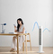 Напольный умный вентилятор Mijia DC Smart Inverter Tower Fan 2 BPTS02DM (White)